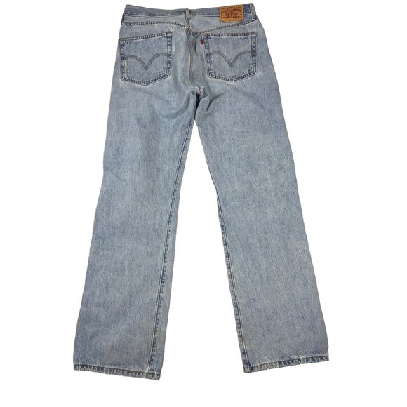 VTG Men's 501xx LEVI's, Button Fly, WPL, light blue Jeans Straight Leg W36/L34 - Picture 8 of 16
